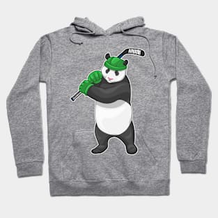 Panda Ice hockey Ice hockey stick Hoodie